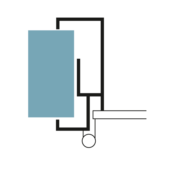 Ohne Wanddickenausgleich